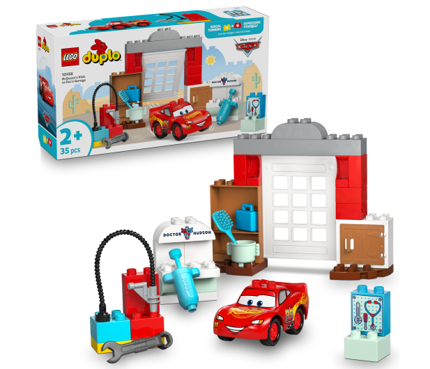 LEGO DUPLO Disney 10456 Wizyta Mcqueena w warsztacie wójta - 1331609 - zdjęcie 2